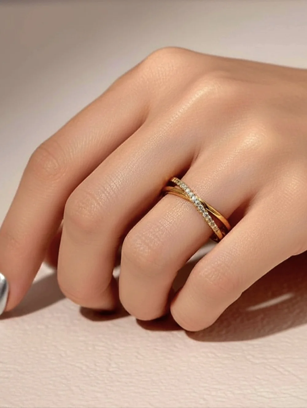 🏷 NEW 18K Gold-plated Women's‎ Ring